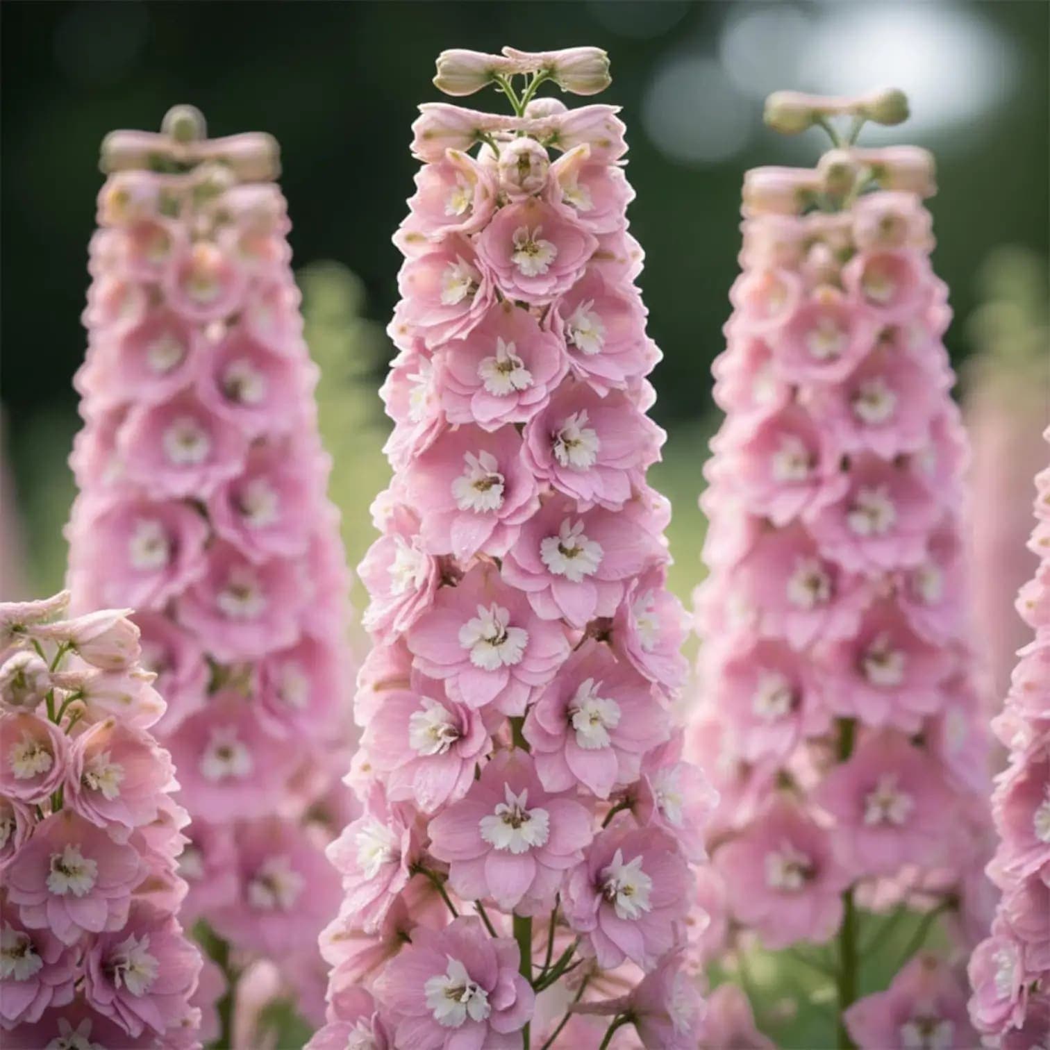 Delphinium 'Magic Fountains Pink Shades'