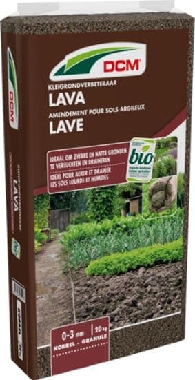 Amendement pour Sols argileux Lave DCM