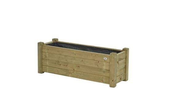 Bac à fleurs en bois