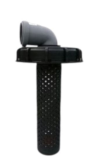 Couvercle IBC NW150 avec filtre et coude 80 mm – 87°