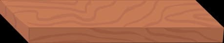 ECO-Bordure 14cm Brun