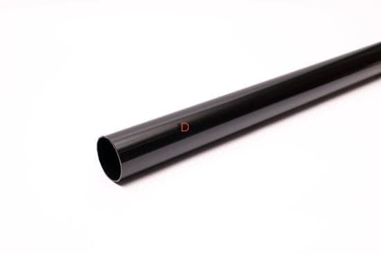 Lisse Tubulaire Noire