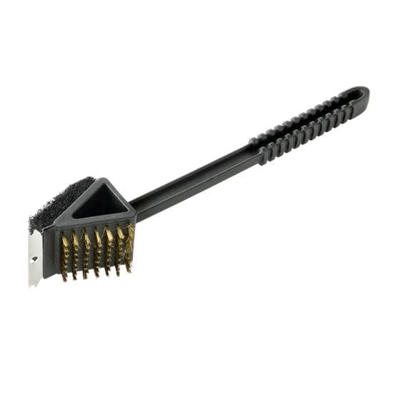Longue brosse de nettoyage 3-en-1 noir