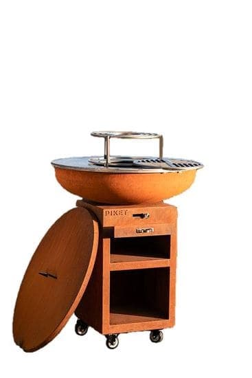 Plancha Barbecue - Short Corten