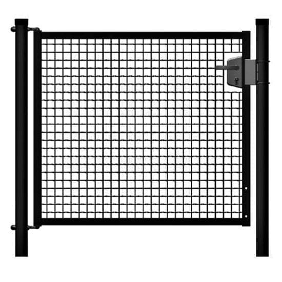 Portail de jardin simple 150cm Noire