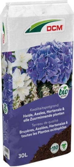 Terreau Bruyère, azalée, hortensia & toutes les plantes acidophiles DCM