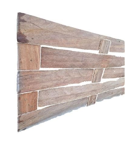 TRESSAGE EN AZOBÉ H50cm