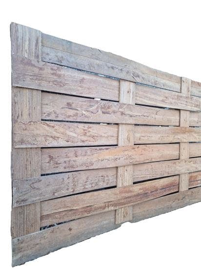 TRESSAGE EN AZOBÉ H80cm